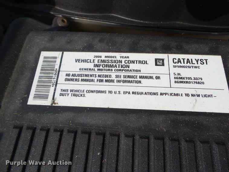 image for item EM9074 2008 Chevrolet Silverado 1500 Crew Cab pickup truck