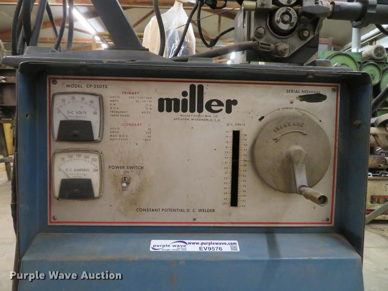 image for item EV9576 Miller CP-250TS welder