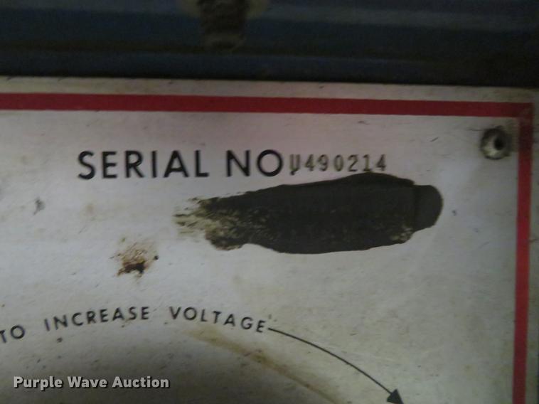 image for item EV9576 Miller CP-250TS welder