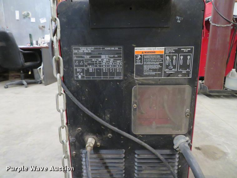 image for item EV9577 Lincoln Power MIG 255 welder