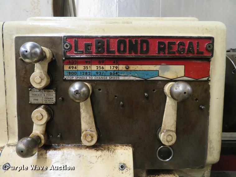 image for item EV9579 LeBlond Regal lathe