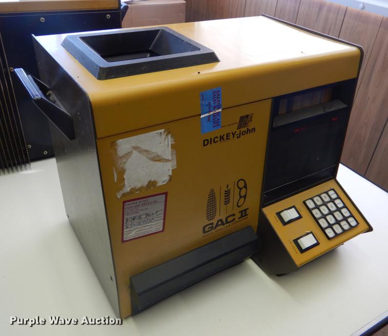 image for item FH9008 Dickey-John GAC II grain analysis computer