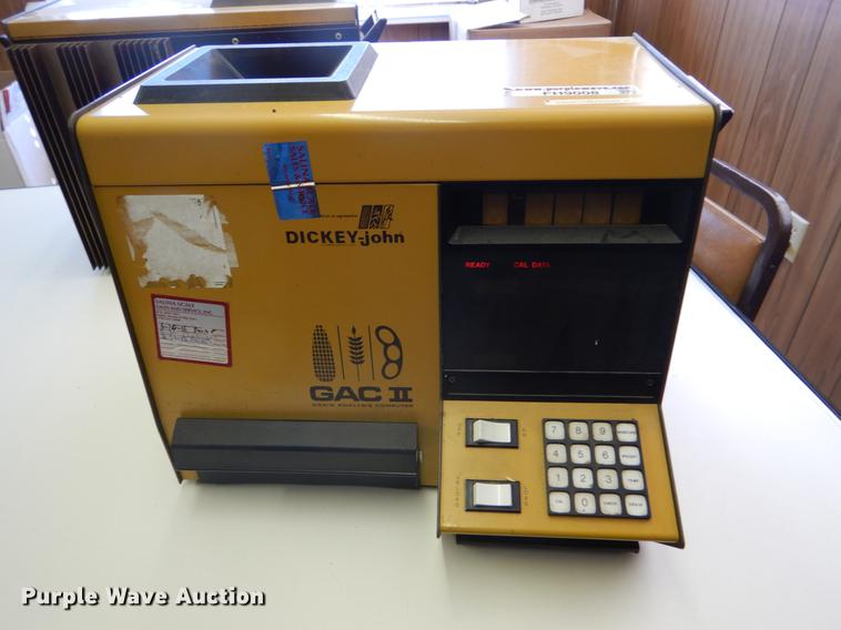 image for item FH9008 Dickey-John GAC II grain analysis computer