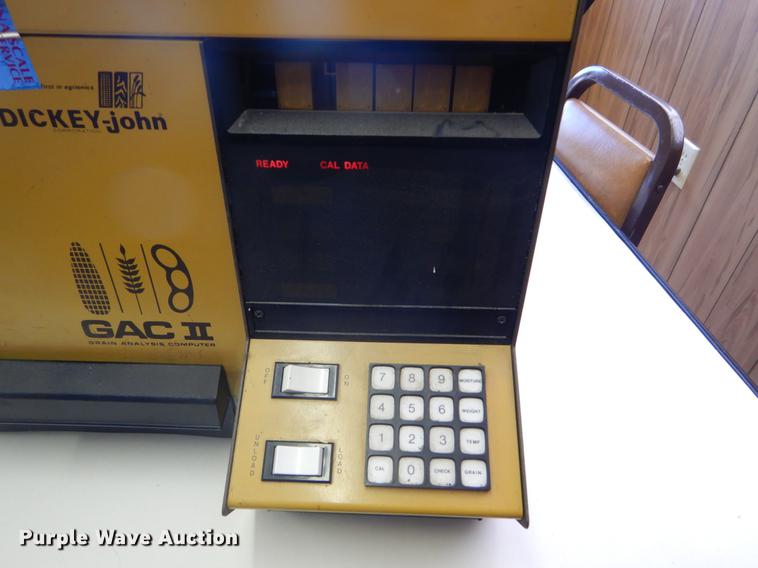 image for item FH9008 Dickey-John GAC II grain analysis computer