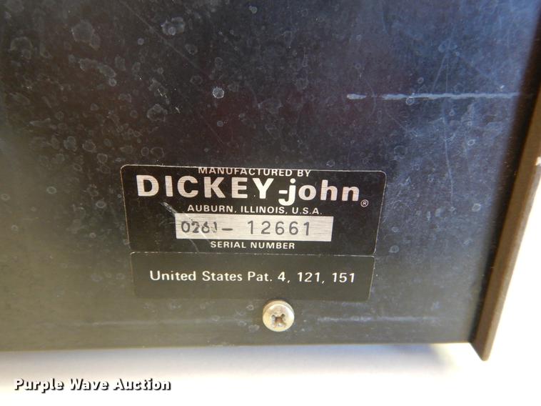 image for item FH9008 Dickey-John GAC II grain analysis computer