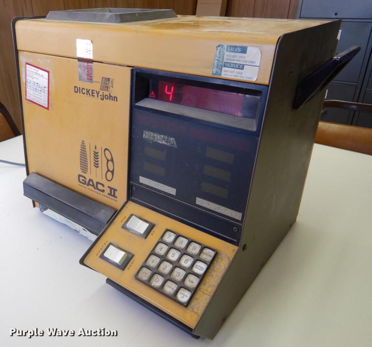image for item FH9009 Dickey-John GAC II grain analysis computer