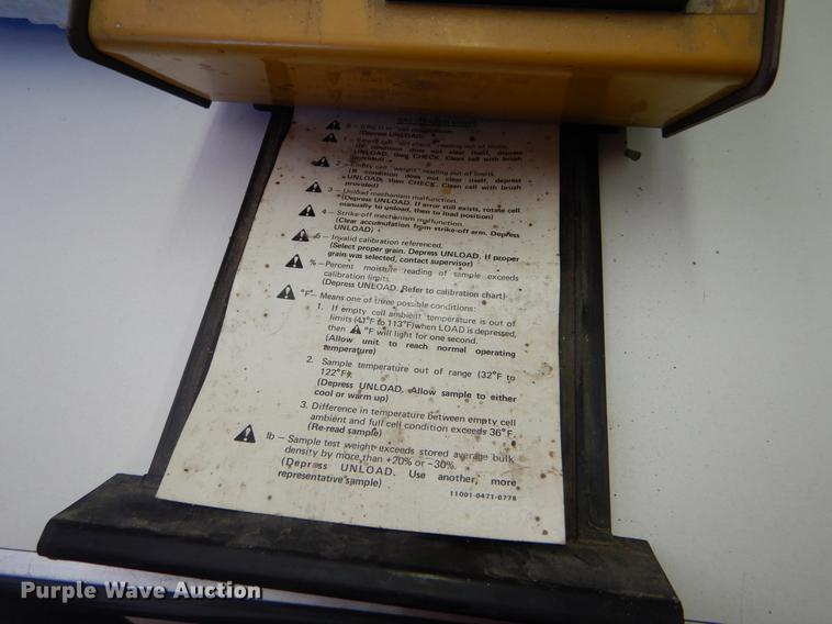 image for item FH9009 Dickey-John GAC II grain analysis computer