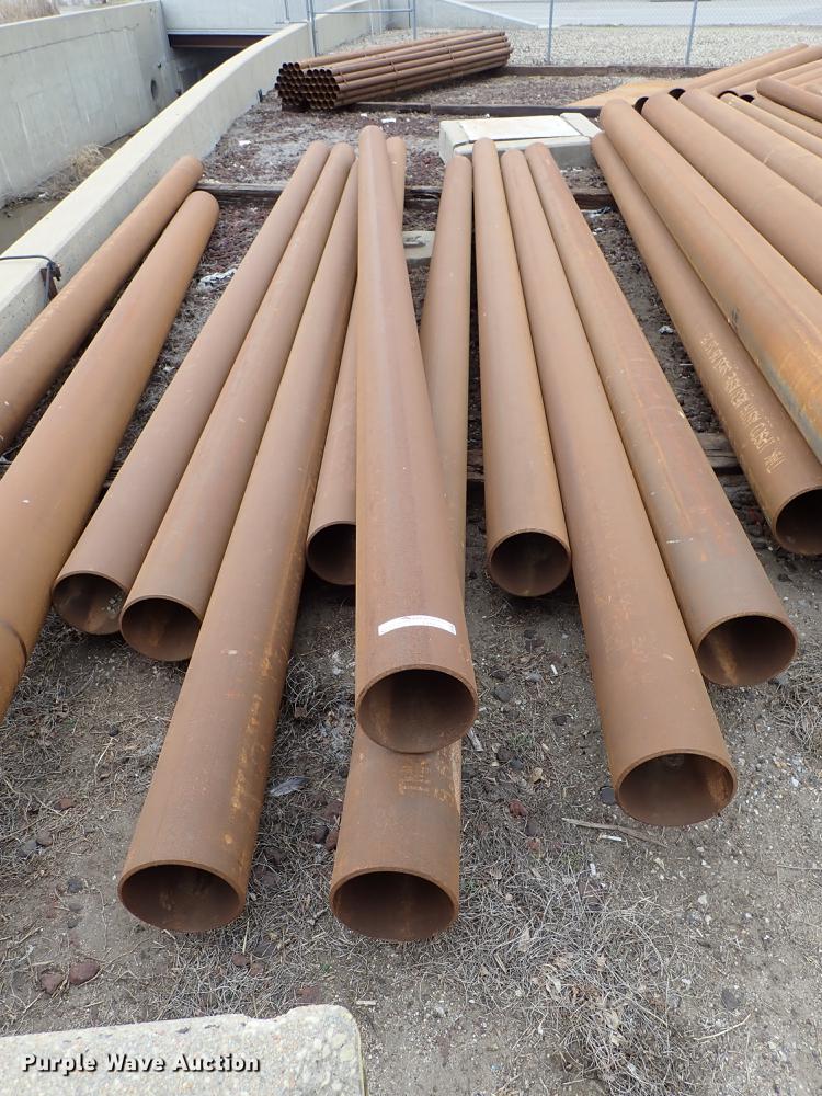 (10) steel pipes in Wichita, KS Item FH9699 sold Purple Wave