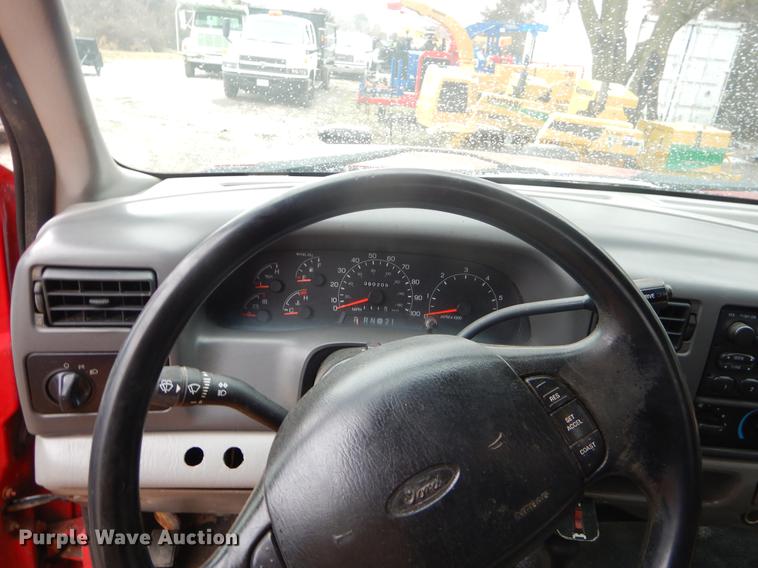 image for item FQ9553 2001 Ford F350 Super Duty dump bed pickup truck