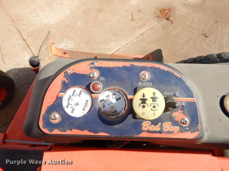 image for item FQ9563 Bad Boy 7200AOS ZTR lawn mower