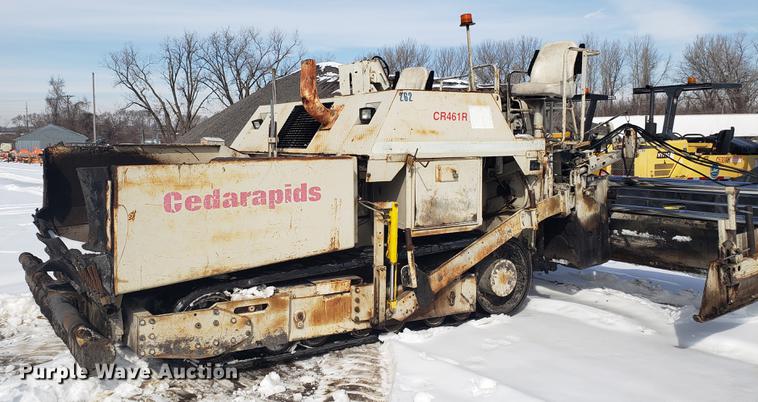 image for item AV9283 Cedarapids CR461 Greyhound paver