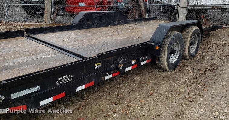 image for item AV9309 2016 Load Trail tilt deck utility trailer