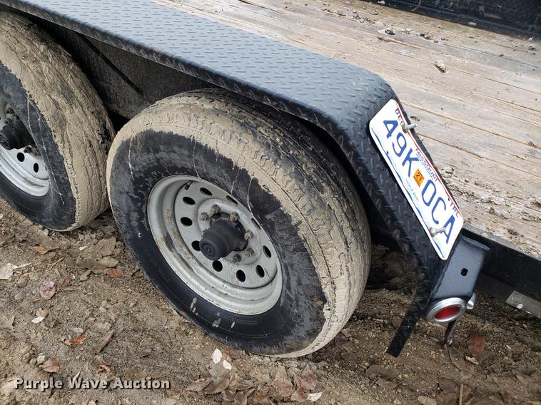 image for item AV9309 2016 Load Trail tilt deck utility trailer