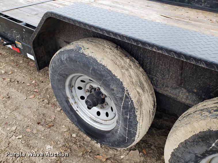 image for item AV9309 2016 Load Trail tilt deck utility trailer