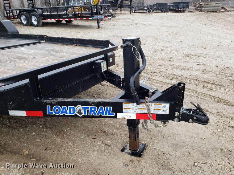 image for item AV9309 2016 Load Trail tilt deck utility trailer