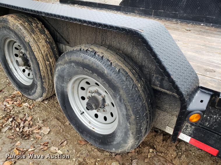 image for item AV9309 2016 Load Trail tilt deck utility trailer