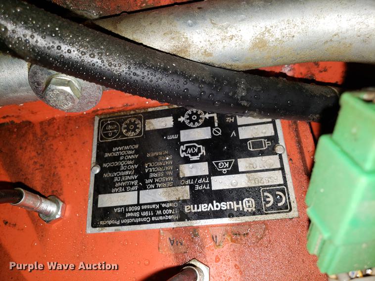 image for item AV9344 Husqvarna FS520 concrete saw