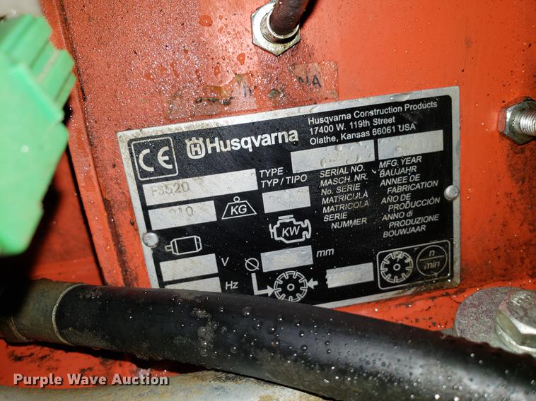 image for item AV9344 Husqvarna FS520 concrete saw