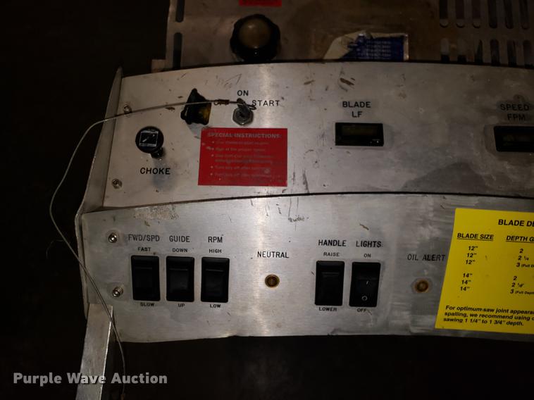 image for item AV9348 Soff Cut GX4200 concrete saw