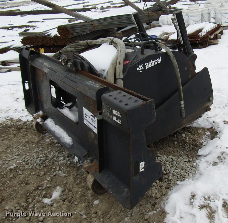 image for item DB6839 2011 Bobcat 24PLA skid steer cold planer