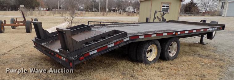 image for item DD3633 1990 Fleming equipment trailer