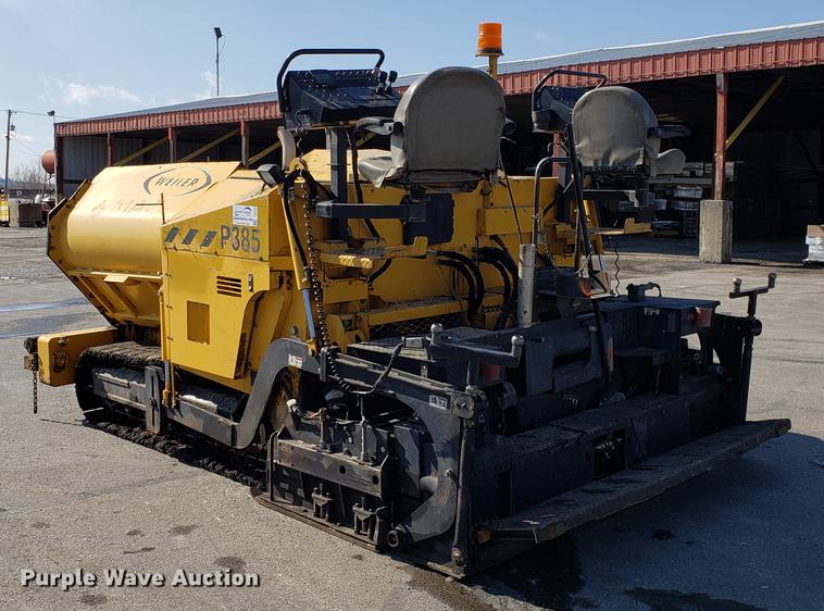 image for item DD3943 2014 Weiler P385A paver