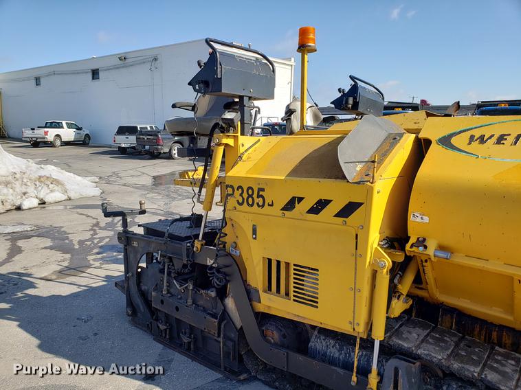 image for item DD3943 2014 Weiler P385A paver