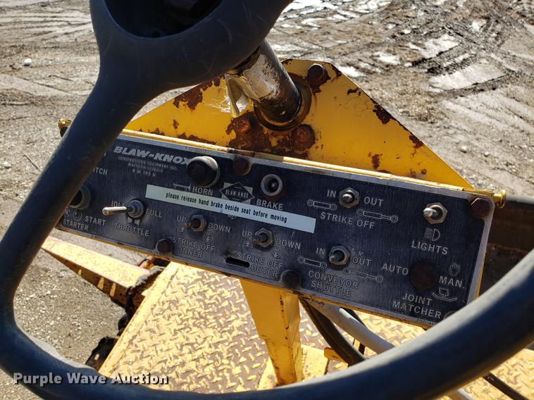 image for item DD3967 Blaw Knox RW195 road widener