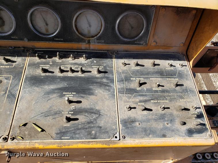 image for item DD3968 CMI SF-3004 PCC slipform paver