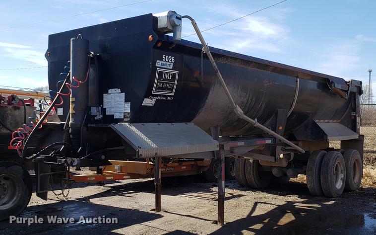 image for item DD3973 2009 Clement RKH52625 end dump trailer