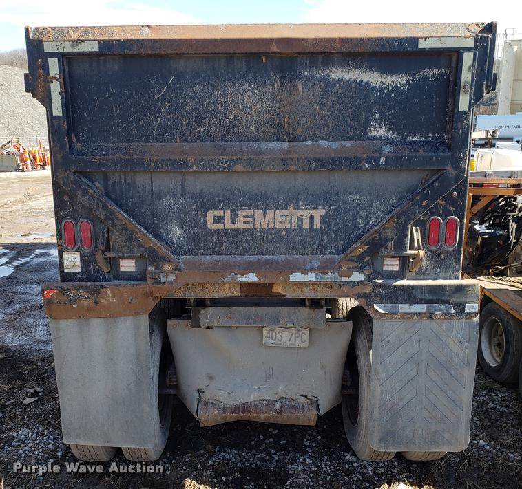 image for item DD3973 2009 Clement RKH52625 end dump trailer