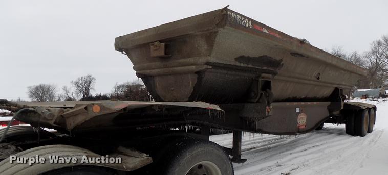 image for item DE7609 1999 Sidumpr SDR204 side dump trailer