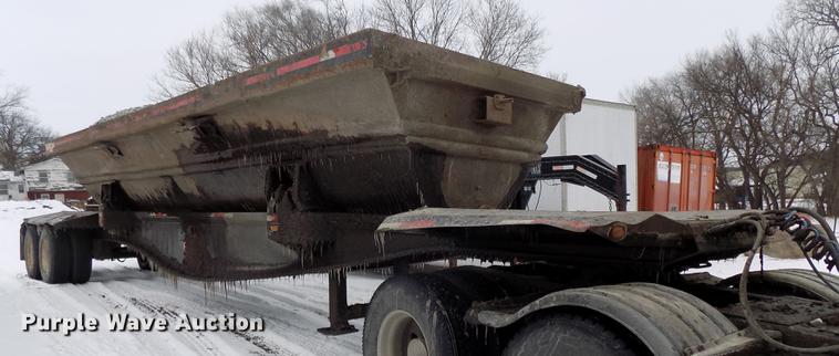 image for item DE7609 1999 Sidumpr SDR204 side dump trailer