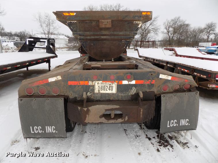 image for item DE7609 1999 Sidumpr SDR204 side dump trailer