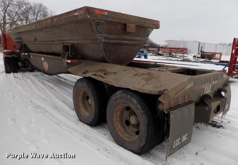 image for item DE7609 1999 Sidumpr SDR204 side dump trailer