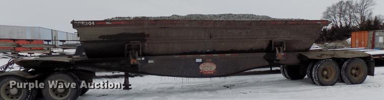 image for item DE7609 1999 Sidumpr SDR204 side dump trailer