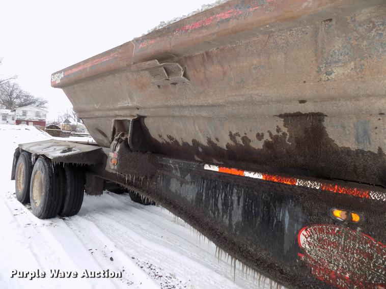 image for item DE7609 1999 Sidumpr SDR204 side dump trailer