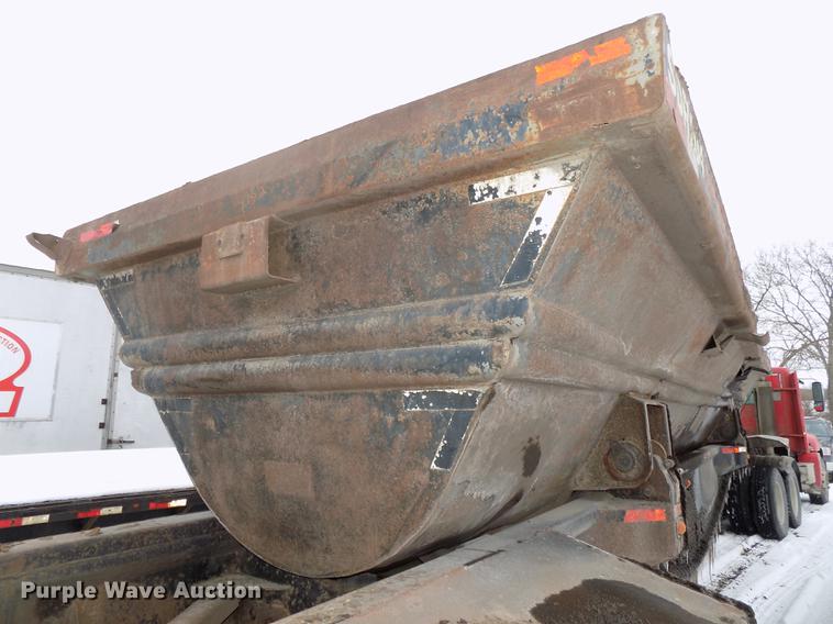 image for item DE7609 1999 Sidumpr SDR204 side dump trailer