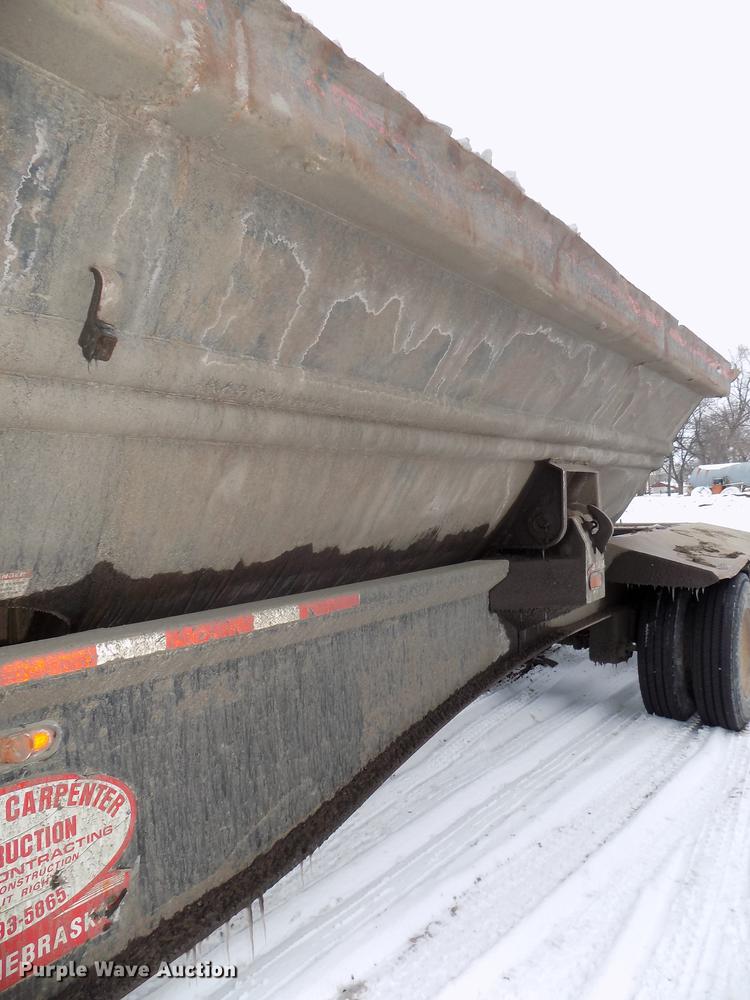 image for item DE7609 1999 Sidumpr SDR204 side dump trailer