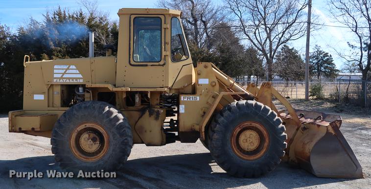 image for item DG3341 Fiat-Allis FR15 wheel loader