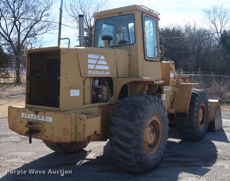 image for item DG3341 Fiat-Allis FR15 wheel loader