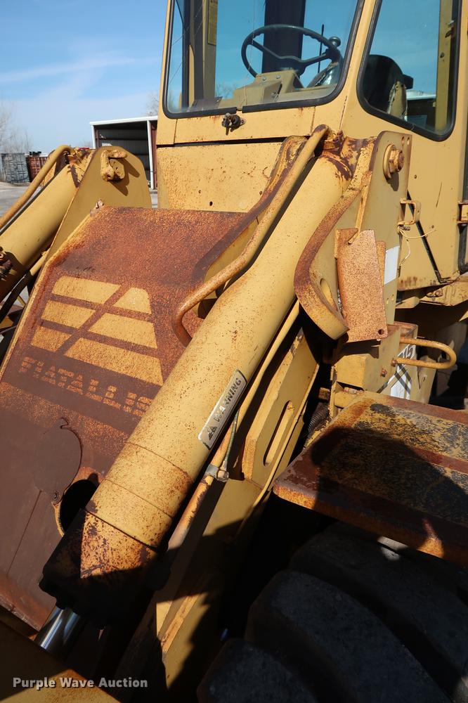 image for item DG3341 Fiat-Allis FR15 wheel loader