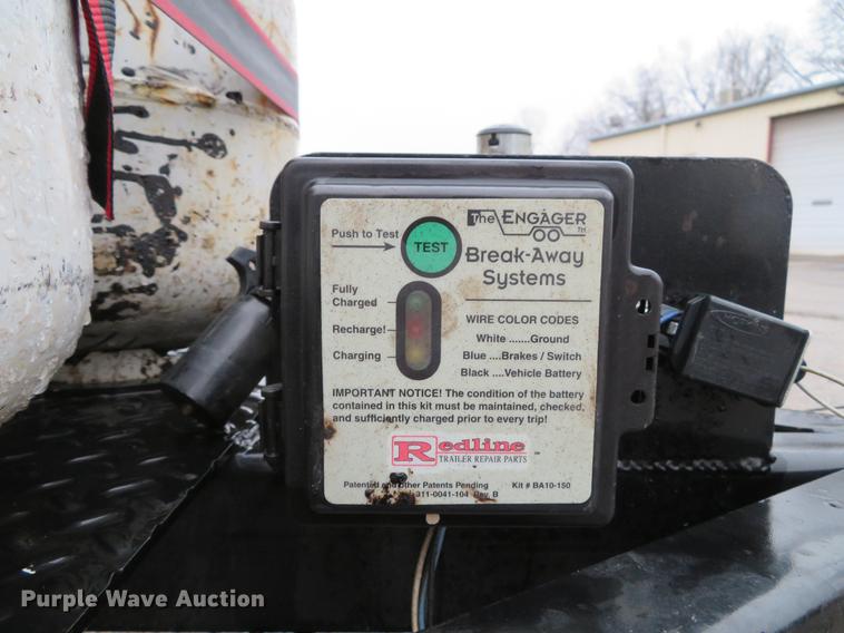 image for item DG3840 2016 Weiler TT250 asphalt tack distributor trailer