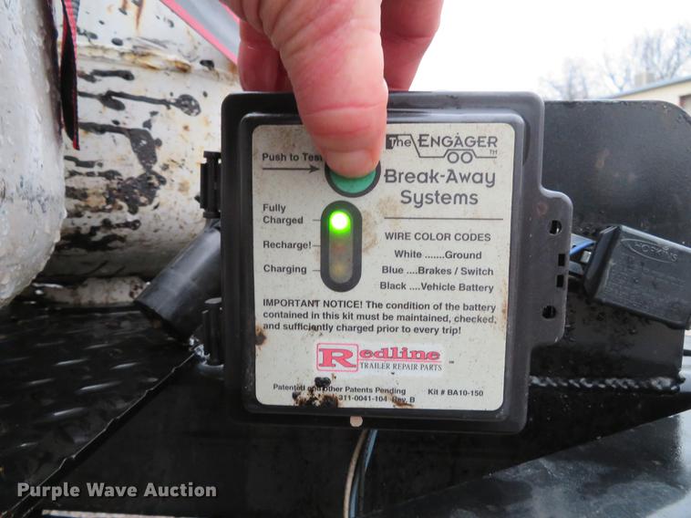 image for item DG3840 2016 Weiler TT250 asphalt tack distributor trailer