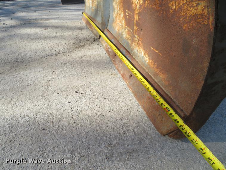 image for item DG3857 Bobcat V-blade 96 skid steer snow plow