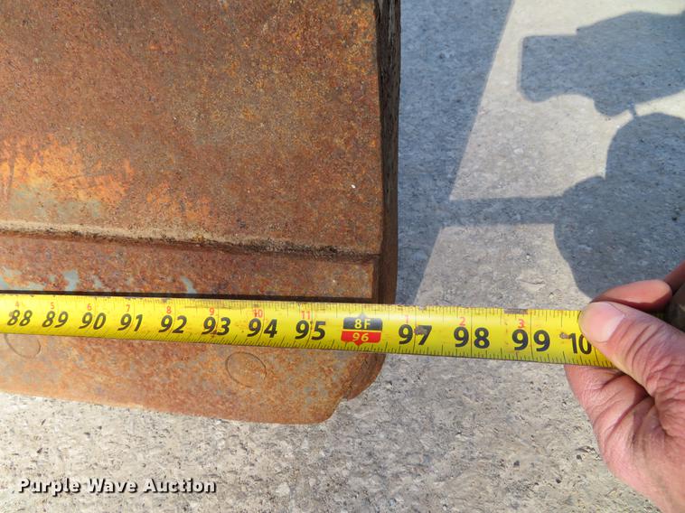 image for item DG3857 Bobcat V-blade 96 skid steer snow plow