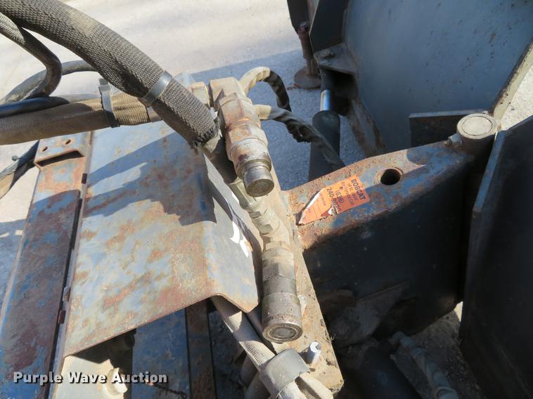 image for item DG3857 Bobcat V-blade 96 skid steer snow plow