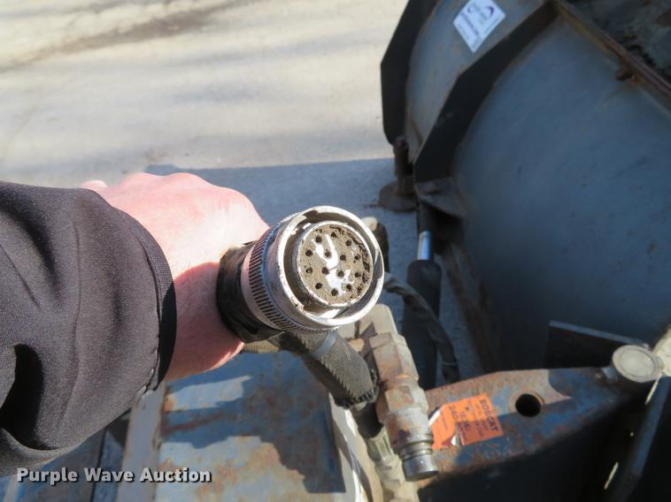 image for item DG3857 Bobcat V-blade 96 skid steer snow plow