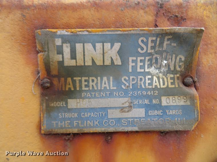 image for item DG3862 Flink HD6 tailgate spreader