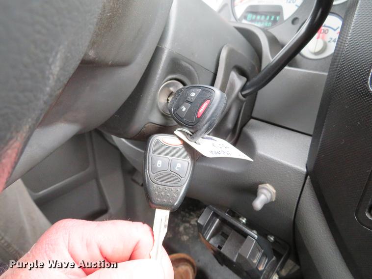 image for item DG3869 2008 Dodge Ram 5500HD utility truck with crane